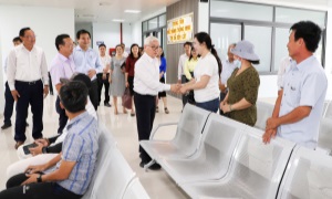 Bí thư Tỉnh ủy Bình Dương Nguyễn Văn Lợi: Thị xã Bến Cát cần làm tốt hơn nữa công tác cải cách hành chính, chuyển đổi số